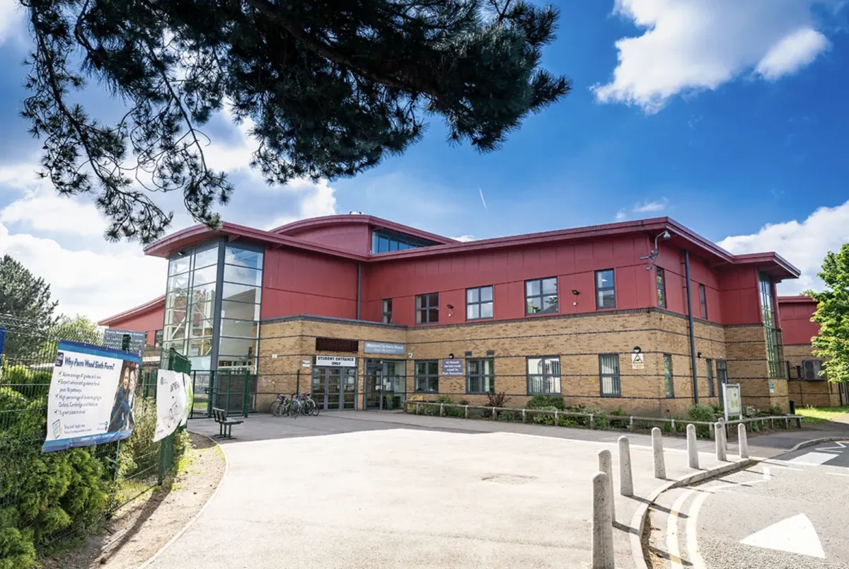 Parrs Wood High School exterior